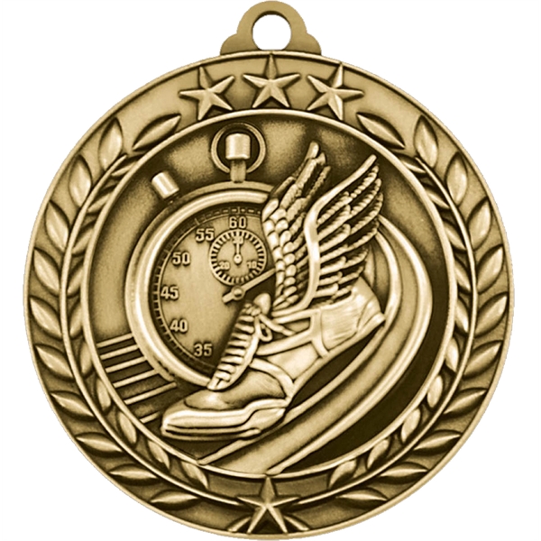 Stock Small Academic & Sports Laurel Medal.... from ASI 61966 HPG / BCG Creations HPG Gold