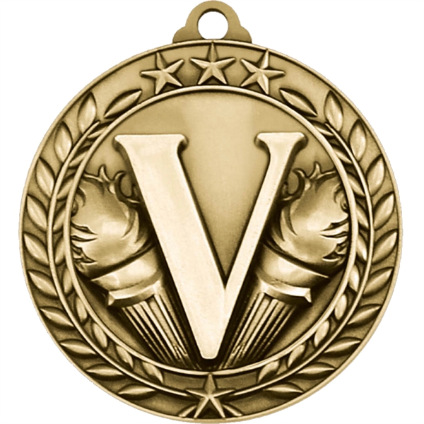 Stock Small Academic & Sports Laurel Medal.... from ASI 61966 HPG / BCG Creations HPG Gold