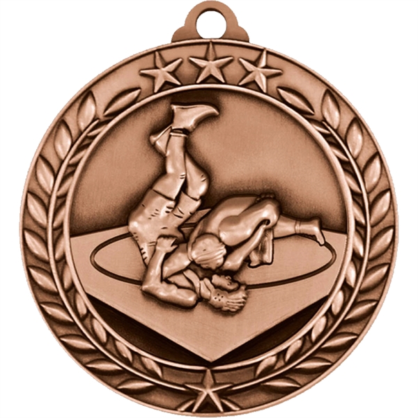 Stock Small Academic & Sports Laurel Medal.... from ASI 61966 HPG / BCG Creations HPG Gold