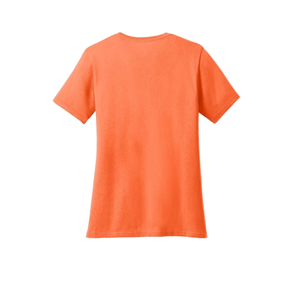 Port & Company Ladies Core Cotton V-Neck Tee.... from ASI 84863 SanMar