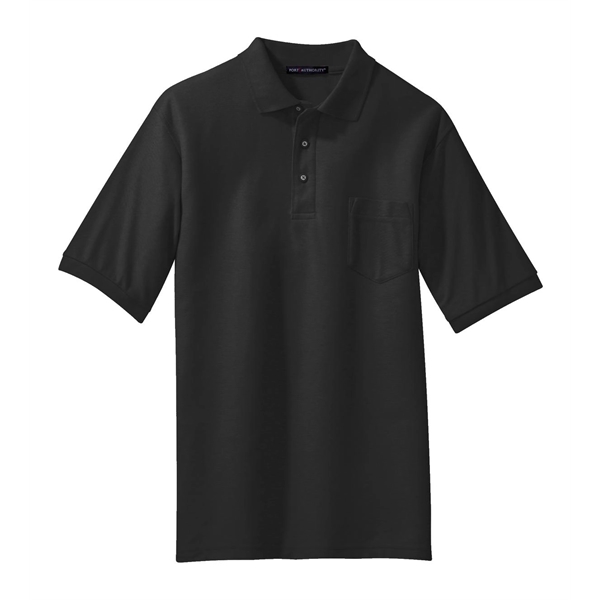 Port Authority Silk Touch Polo with Pocket.... from ASI 84863 SanMar