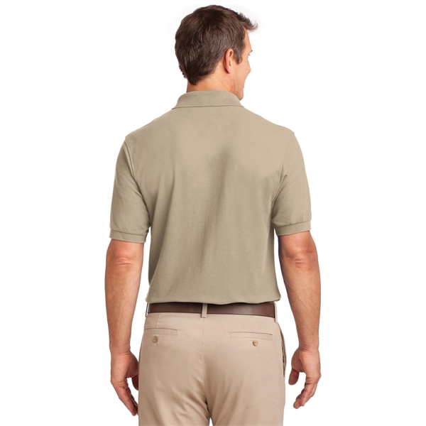 Port Authority Silk Touch Polo with Pocket.... from ASI 84863 SanMar