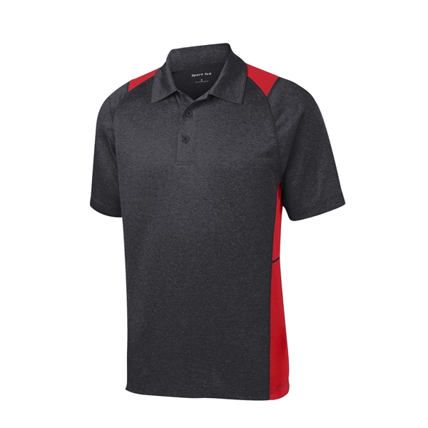 Sport-Tek Heather Colorblock Contender Polo.... from ASI 84863 SanMar