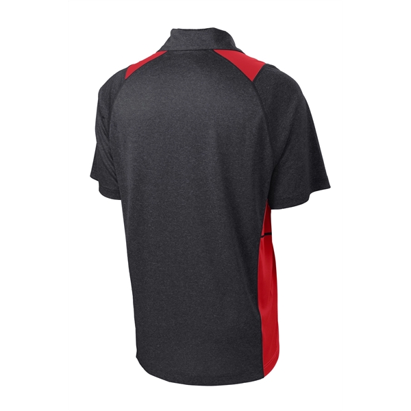 Sport-Tek Heather Colorblock Contender Polo.... from ASI 84863 SanMar