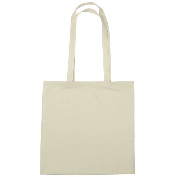 100% Natural Cotton Tote Bag.  30" Handles.  Spot Clean/Air... from ASI 61125 Hit Promotional Products / Hit®