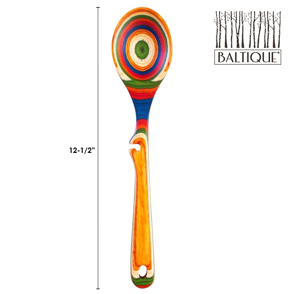 The Marrakesh Notched Spoon is the perfect addition to your utensil... from ASI 91565 Totally Bamboo