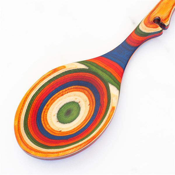 The Marrakesh Notched Spoon is the perfect addition to your utensil... from ASI 91565 Totally Bamboo
