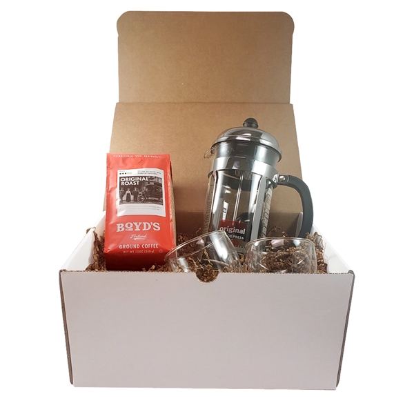 Bodum Chambord 8-cup French press, two 8 oz. Pavina glasses, and... from ASI 80060 VisionUSA