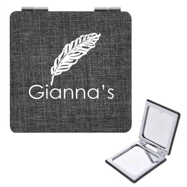 Tiffany heathered mirror - exactly what you need when you're out... from ASI 61125 Hit Promotional Products / Hit®