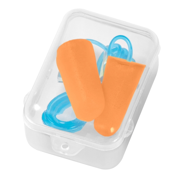 Foam earplug set in case.... from ASI 61125 Hit Promotional Products / Hit®