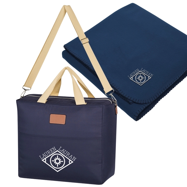 Cooler bag with blanket.... from ASI 61125 Hit Promotional Products / Hit®