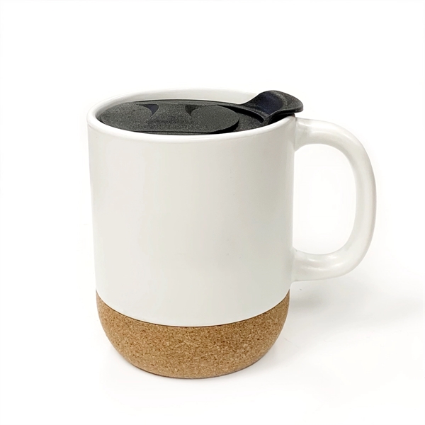 CORK BOTTOM CERAMIC MUG... from ASI 98766 Yanlee Trading Co Ltd / Delite Promotional Products