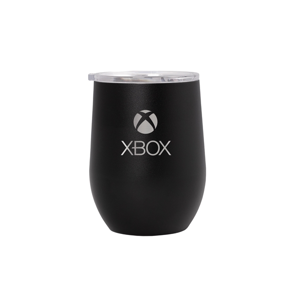 4 1/2" x 3 1/8" x 4 3/4" double-wall insulated stainless... from ASI 61005 Hirsch Gift Inc