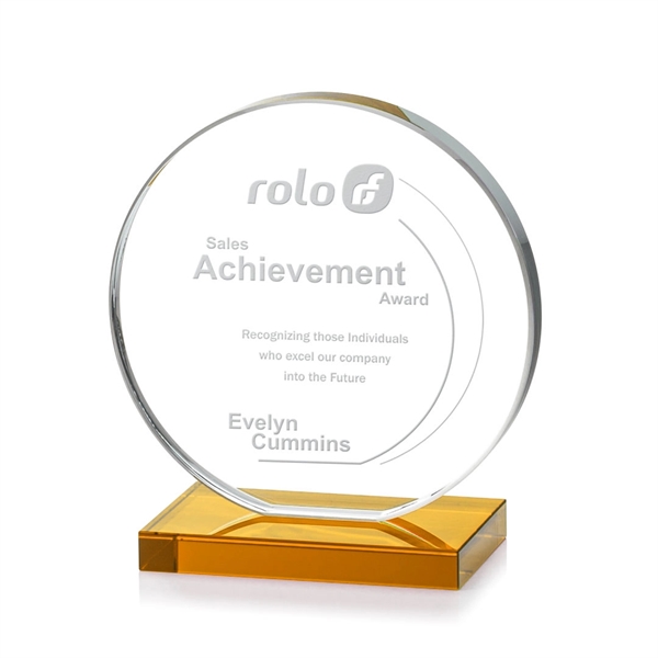 Our extraordinary cut Victoria Award features a flat edged Starfire disc... from ASI 84592 St Regis Group / St Regis