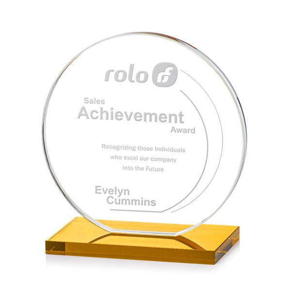 Our extraordinary cut Victoria Award features a flat edged Starfire disc... from ASI 84592 St Regis Group / St Regis