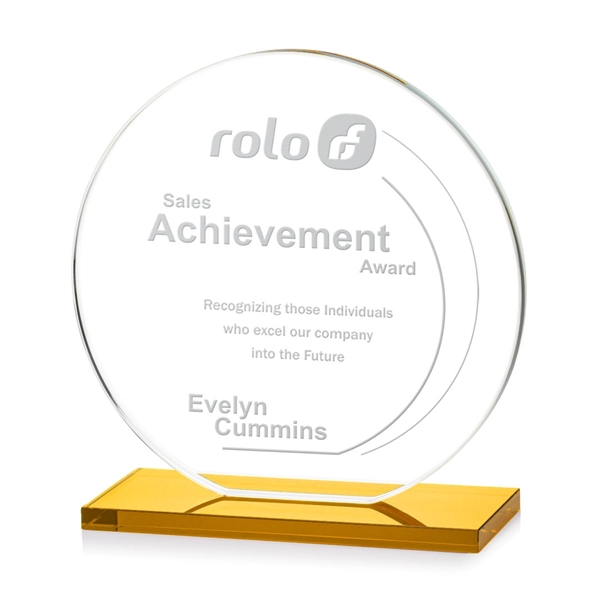 Our extraordinary cut Victoria Award features a flat edged Starfire disc... from ASI 84592 St Regis Group / St Regis