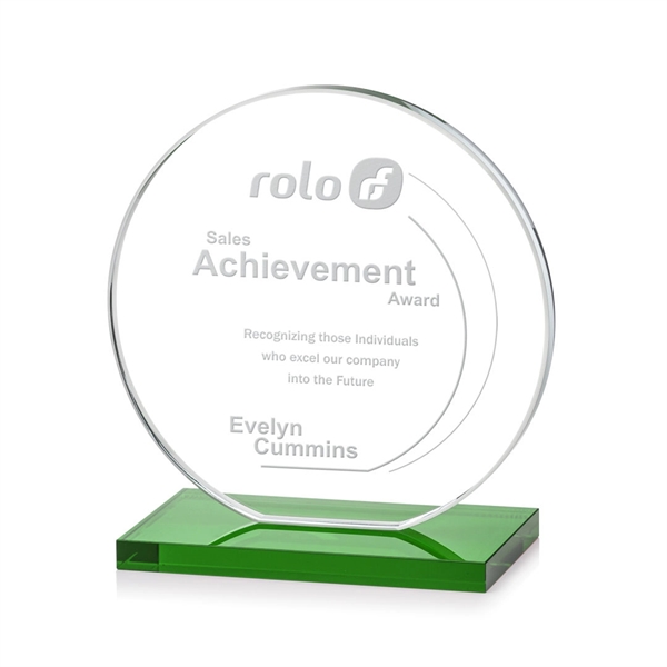 Our extraordinary cut Victoria Award features a flat edged Starfire disc... from ASI 84592 St Regis Group / St Regis