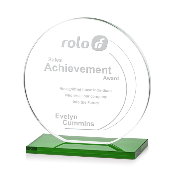 Our extraordinary cut Victoria Award features a flat edged Starfire disc... from ASI 84592 St Regis Group / St Regis