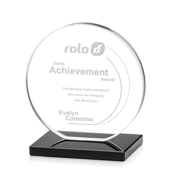 Our extraordinary cut Victoria Award features a flat edged Starfire disc... from ASI 84592 St Regis Group / St Regis