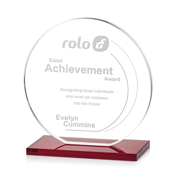 Our extraordinary cut Victoria Award features a flat edged Starfire disc... from ASI 84592 St Regis Group / St Regis