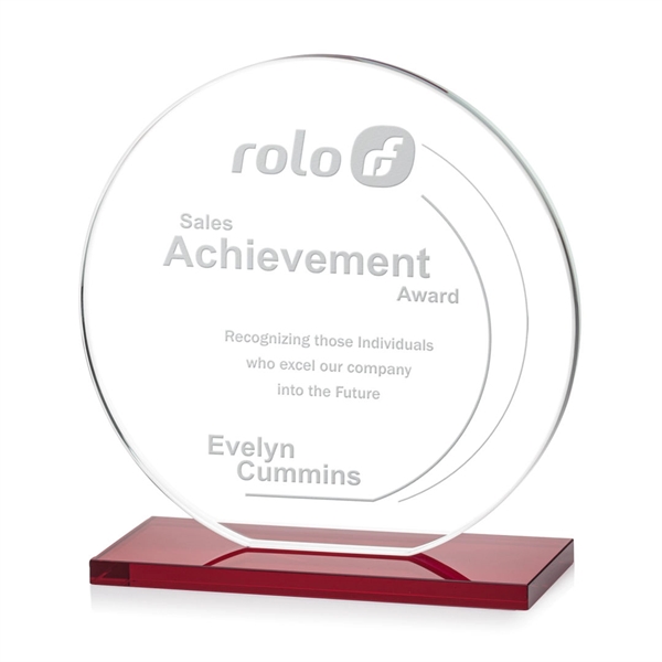 Our extraordinary cut Victoria Award features a flat edged Starfire disc... from ASI 84592 St Regis Group / St Regis