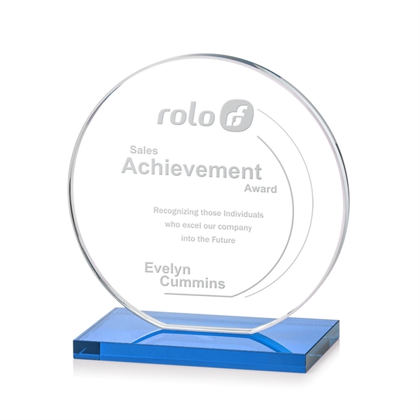 Our extraordinary cut Victoria Award features a flat edged Starfire disc... from ASI 84592 St Regis Group / St Regis