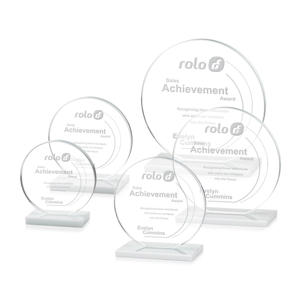 Our extraordinary cut Victoria Award features a flat edged Starfire disc... from ASI 84592 St Regis Group / St Regis