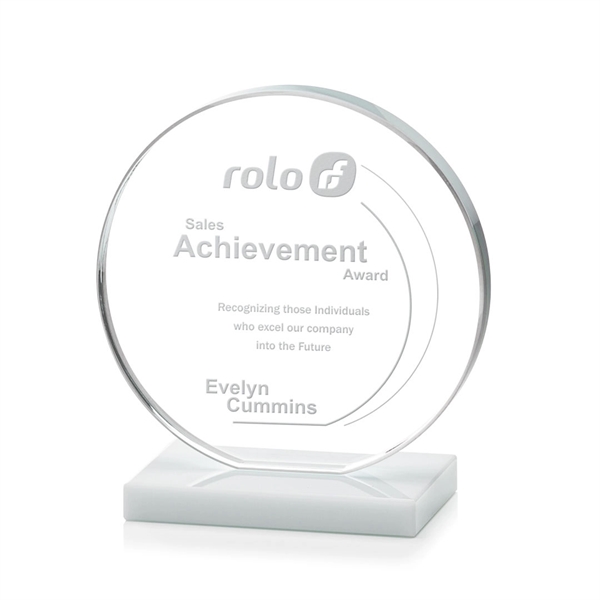 Our extraordinary cut Victoria Award features a flat edged Starfire disc... from ASI 84592 St Regis Group / St Regis