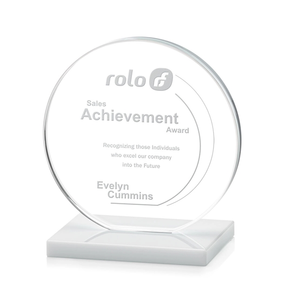 Our extraordinary cut Victoria Award features a flat edged Starfire disc... from ASI 84592 St Regis Group / St Regis