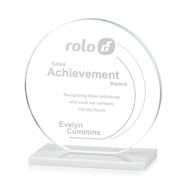 Our extraordinary cut Victoria Award features a flat edged Starfire disc... from ASI 84592 St Regis Group / St Regis