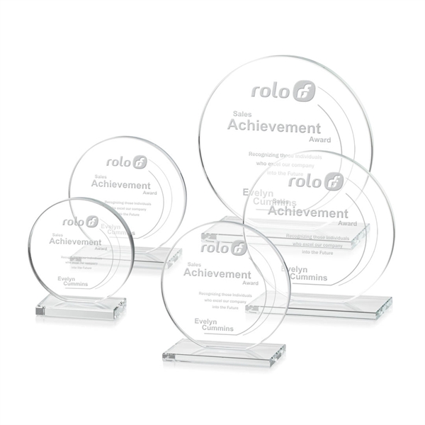 Our extraordinary cut Victoria Award features a flat edged Starfire disc... from ASI 84592 St Regis Group / St Regis