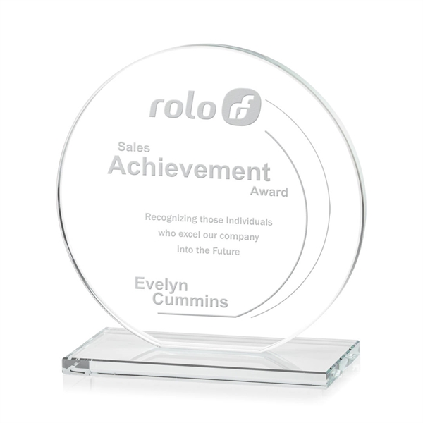 Our extraordinary cut Victoria Award features a flat edged Starfire disc... from ASI 84592 St Regis Group / St Regis