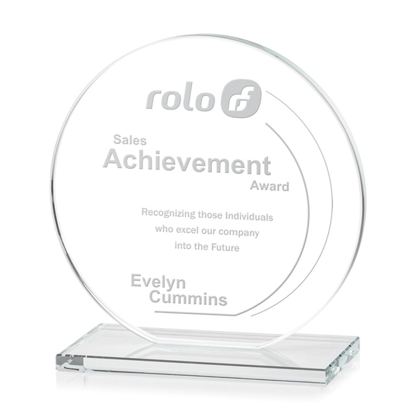 Our extraordinary cut Victoria Award features a flat edged Starfire disc... from ASI 84592 St Regis Group / St Regis