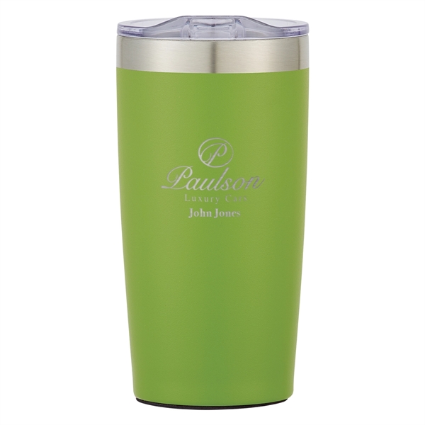 20 oz. travel mug with spill-resistant lid and double-wall insulation... from ASI 61125 Hit Promotional Products / Hit®