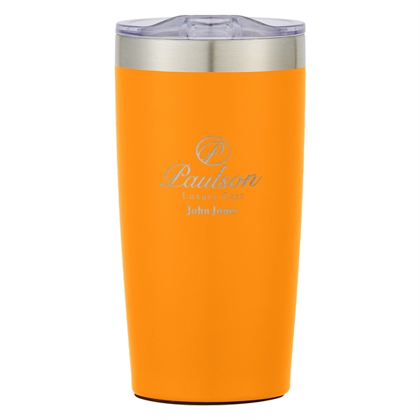 20 oz. travel mug with spill-resistant lid and double-wall insulation... from ASI 61125 Hit Promotional Products / Hit®