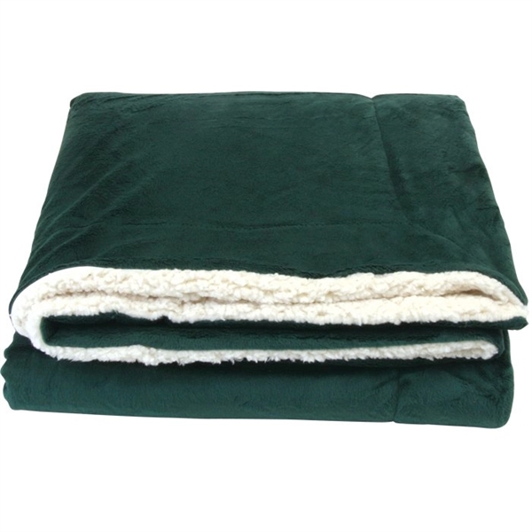 Micro-mink Sherpa Blanket... from ASI 89320 Starline USA Inc
