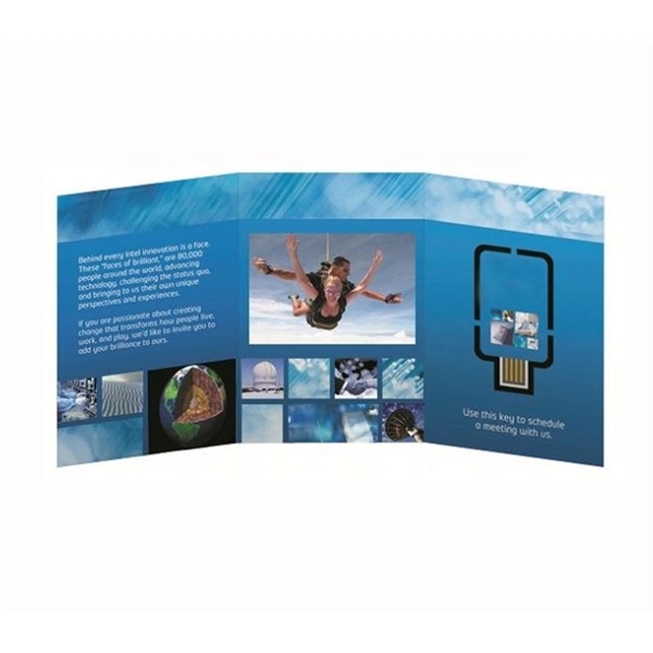 300GSM paper webkey brochure.... from ASI 37218 Athena Promo (tm)