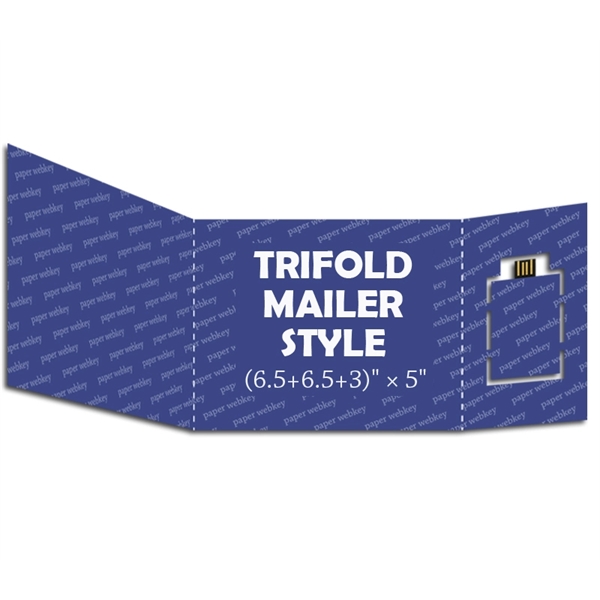 300GSM paper webkey brochure.... from ASI 37218 Athena Promo (tm)