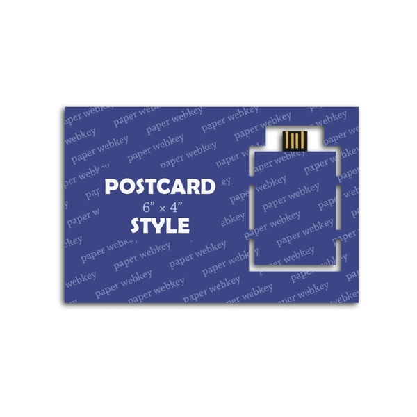 6 inch Postcard 4" x 6" Paper Webkey, 300GSM.... from ASI 37218 Athena Promo (tm)