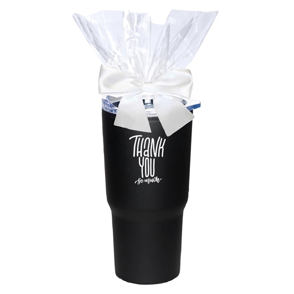 Stainless tumbler with cocoa and cookies... from ASI 89971 Stuff A Mug