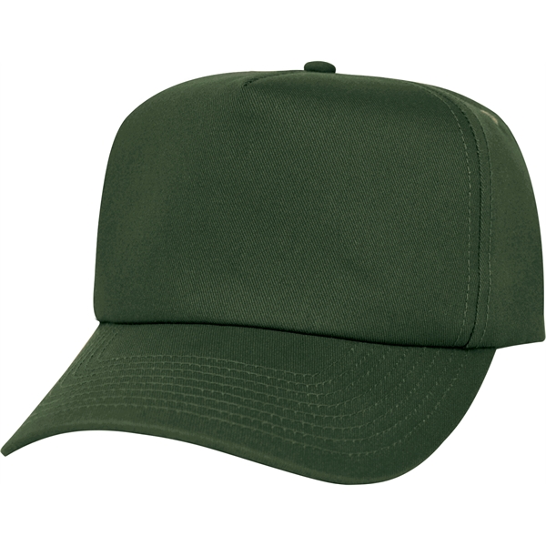 5 Panel baseball cap with plastic snap closure.... from ASI 43456 CF Headwear / CF Headwear