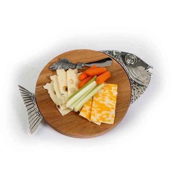 Tropical Cheese Board available in different shapes with matching cheese knife.... from ASI 88675 Picnic Plus