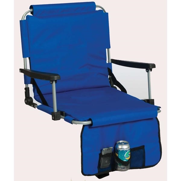 Stadium seat with arms, straps to bench & bleachers... from ASI 88675 Picnic Plus