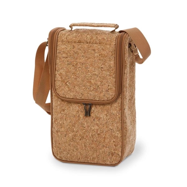 Thermal foil insulated double bottle carrier... from ASI 88675 Picnic Plus