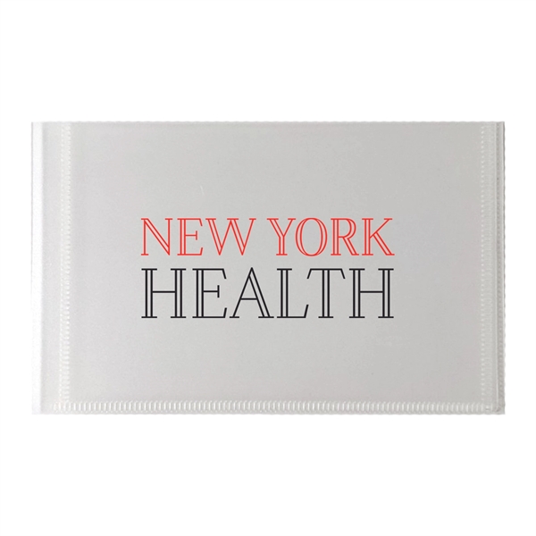 5.125" x 3.5" polypropylene vaccine card dual holder.... from ASI 52541 Epoly Corp