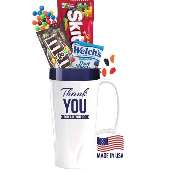 USA MADE Tumbler with Candy.... from ASI 89971 Stuff A Mug