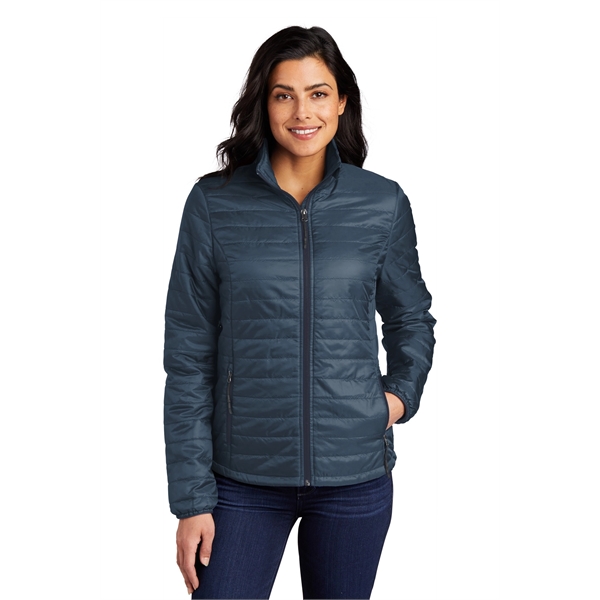 Port Authority Ladies Packable Puffy Jacket... from ASI 84863 SanMar