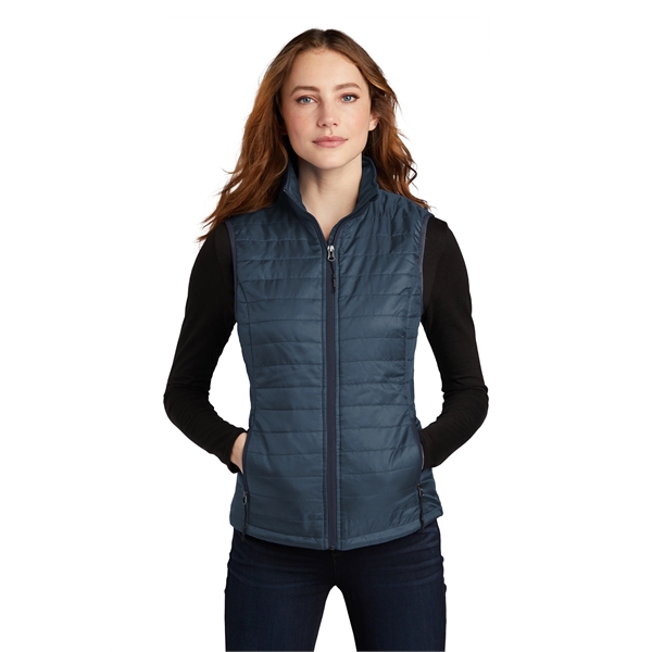 Port Authority Ladies Packable Puffy Vest... from ASI 84863 SanMar
