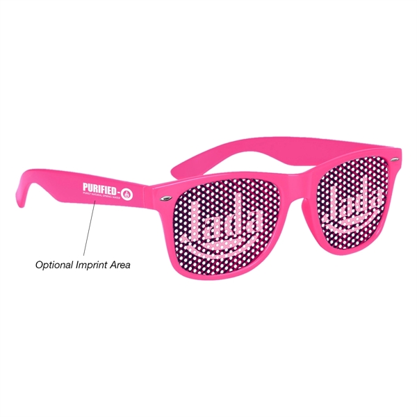 Retro Specs with throwback pinhole lens stickers.... from ASI 61125 Hit Promotional Products / Hit®