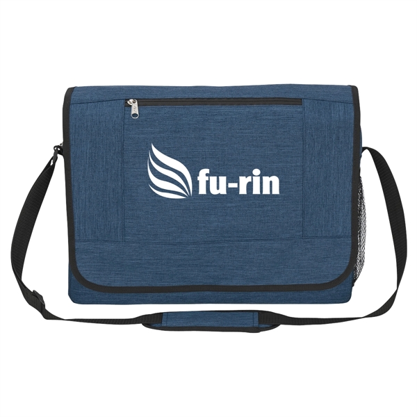 High Line Messenger Bag.  Made Of 600 Denier Polycanvas Material.... from ASI 61125 Hit Promotional Products / Hit®